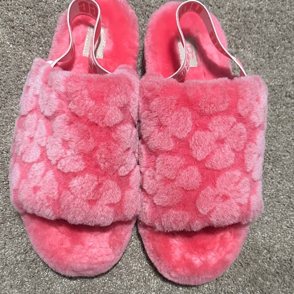 UGG Fluff Yeah Poppy slides